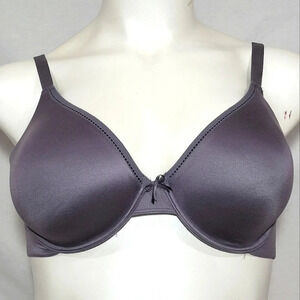 34D Maidenform 6770 Self Expressions Extra Coverage UW Bra Gray‎ NWT